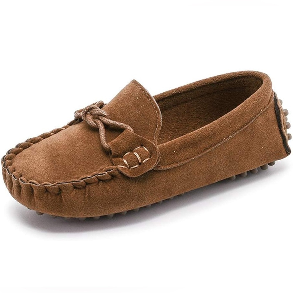 Toddler Little Kid Boys Girls Soft Slip On Loafers Dress Flat ShoesCasual Loafer